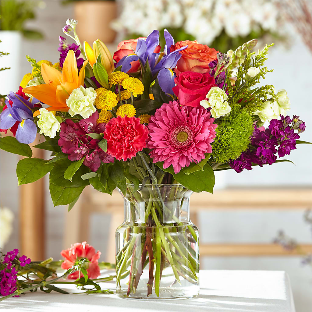 Bold & Bright – A Florist Original – Facet Flowers, Austin TX
