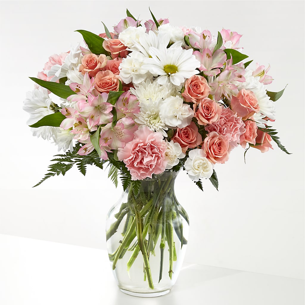 Blush Crush Bouquet – Facet Flowers, Austin TX