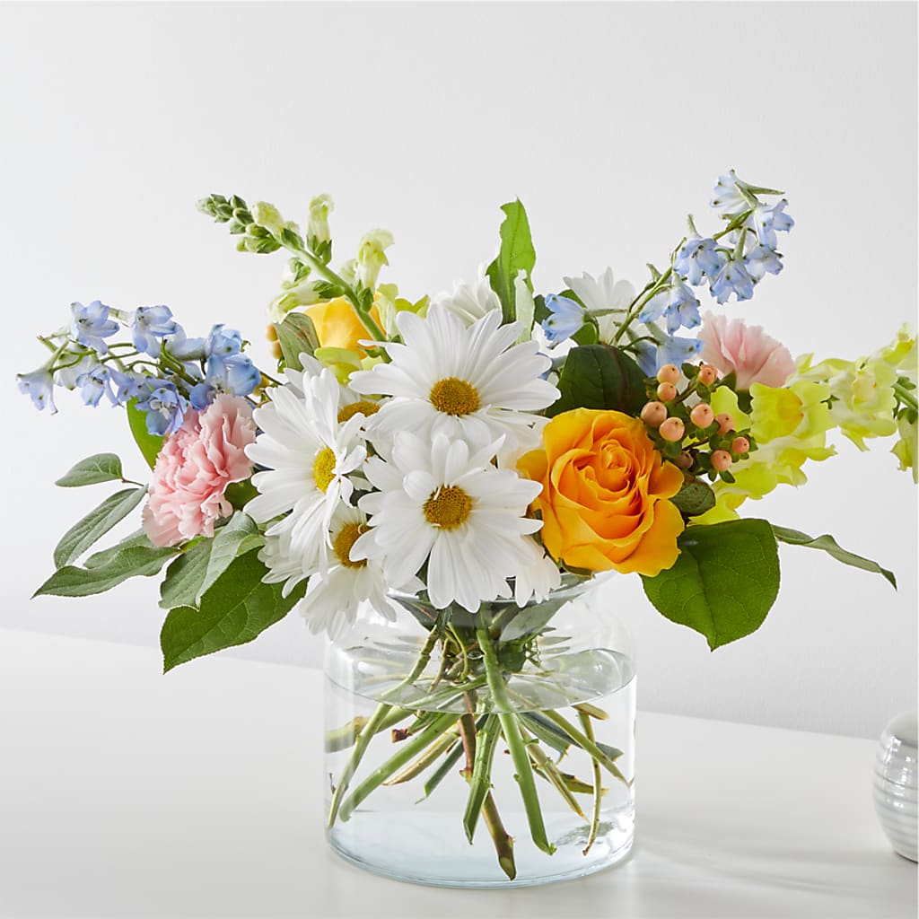 Sun Salutation Bouquet – Facet Flowers, Austin TX
