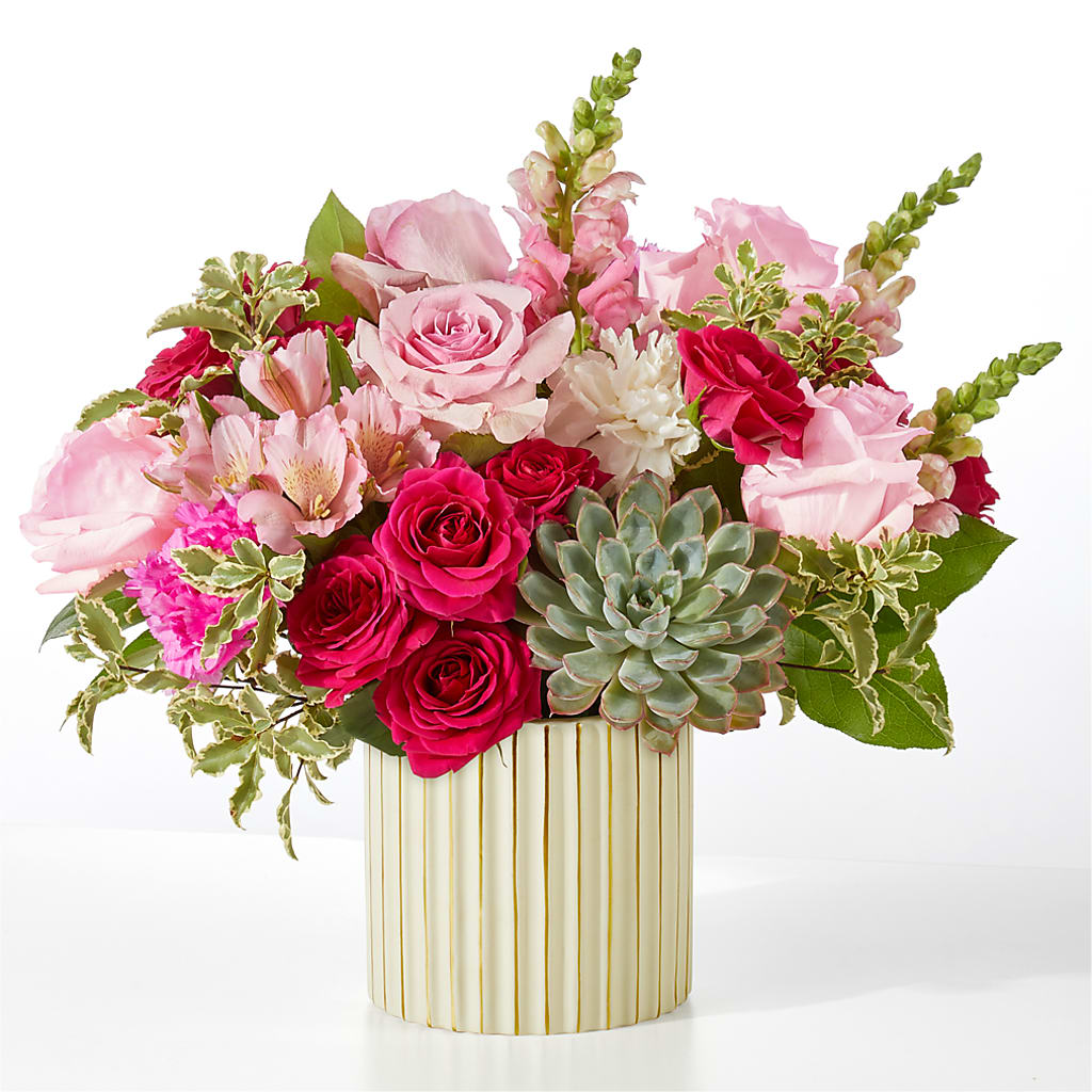 Magenta Musings Bouquet – Facet Flowers, Austin TX