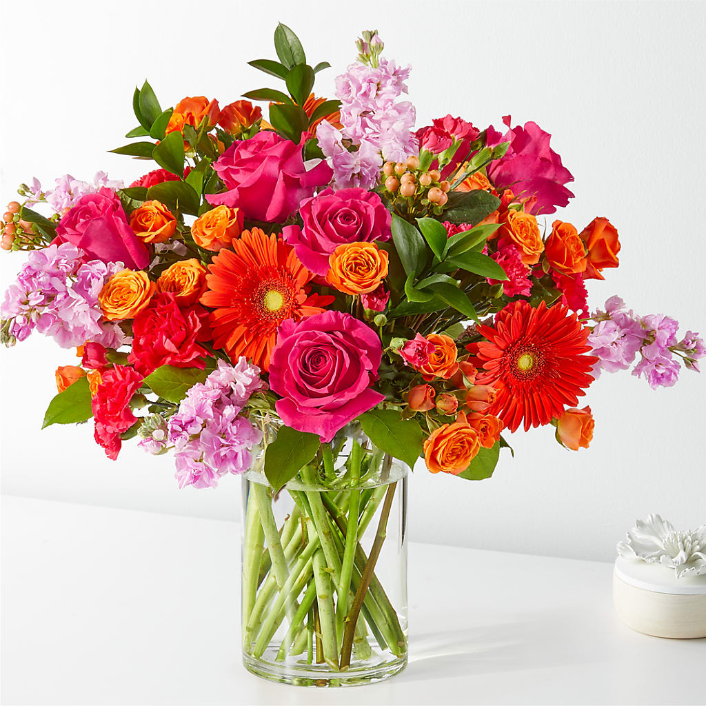 Fiesta Bouquet – Facet Flowers, Austin TX
