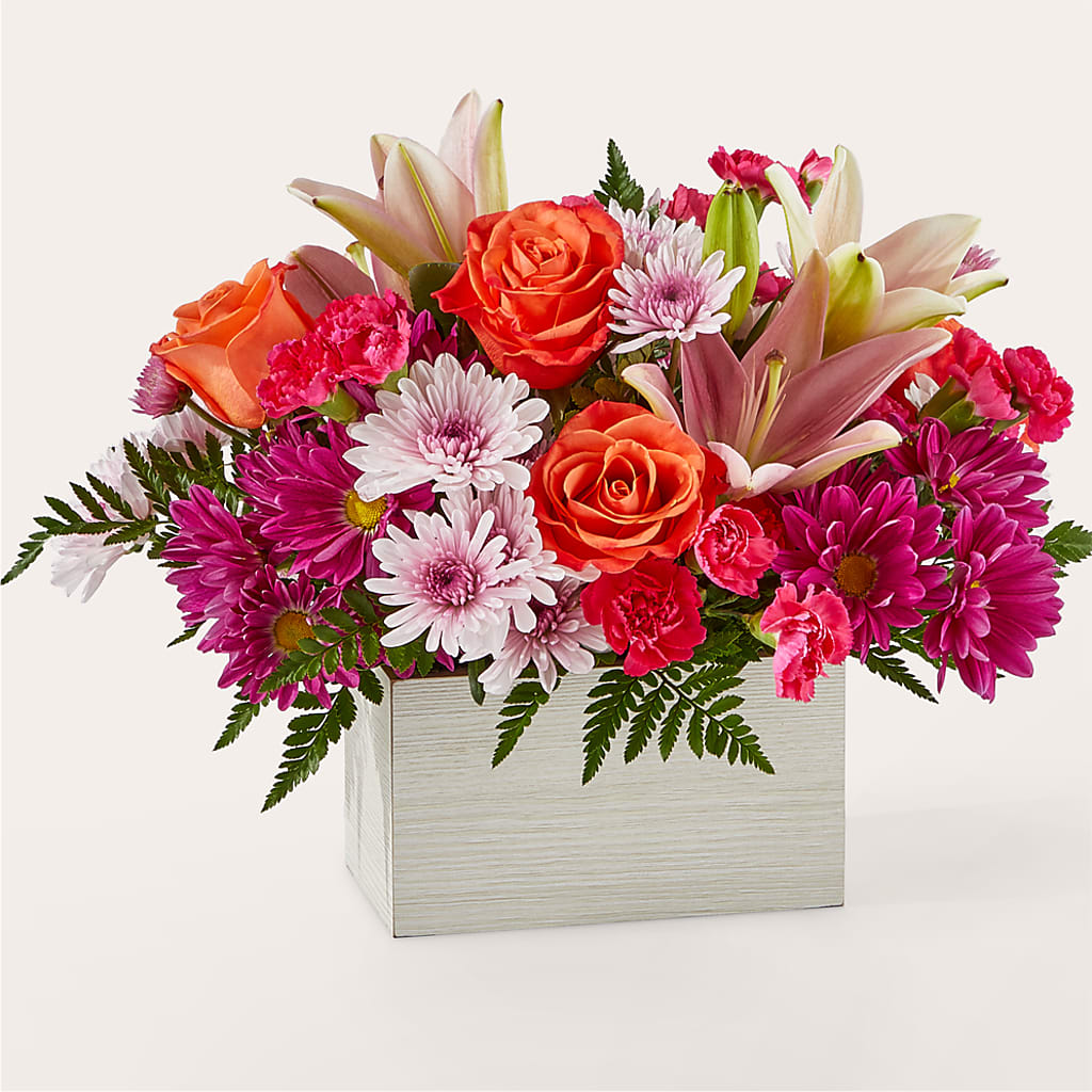 Light of My Life Box Bouquet – Facet Flowers, Austin TX
