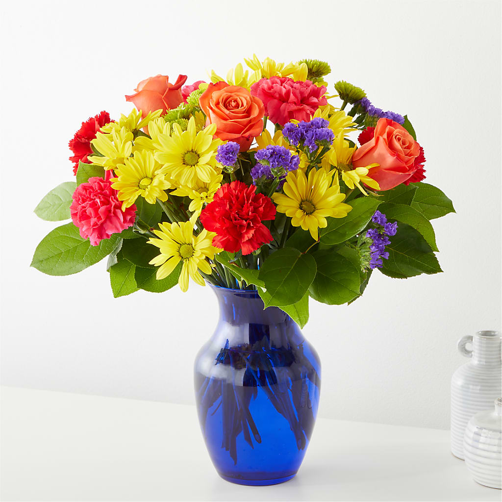 Brighter Days Bouquet – Facet Flowers, Austin TX
