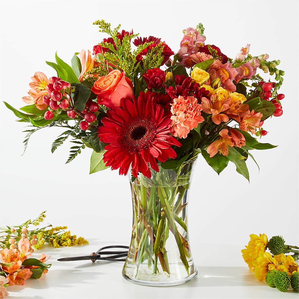 Fall Delight – A Florist Original – Facet Flowers, Austin TX