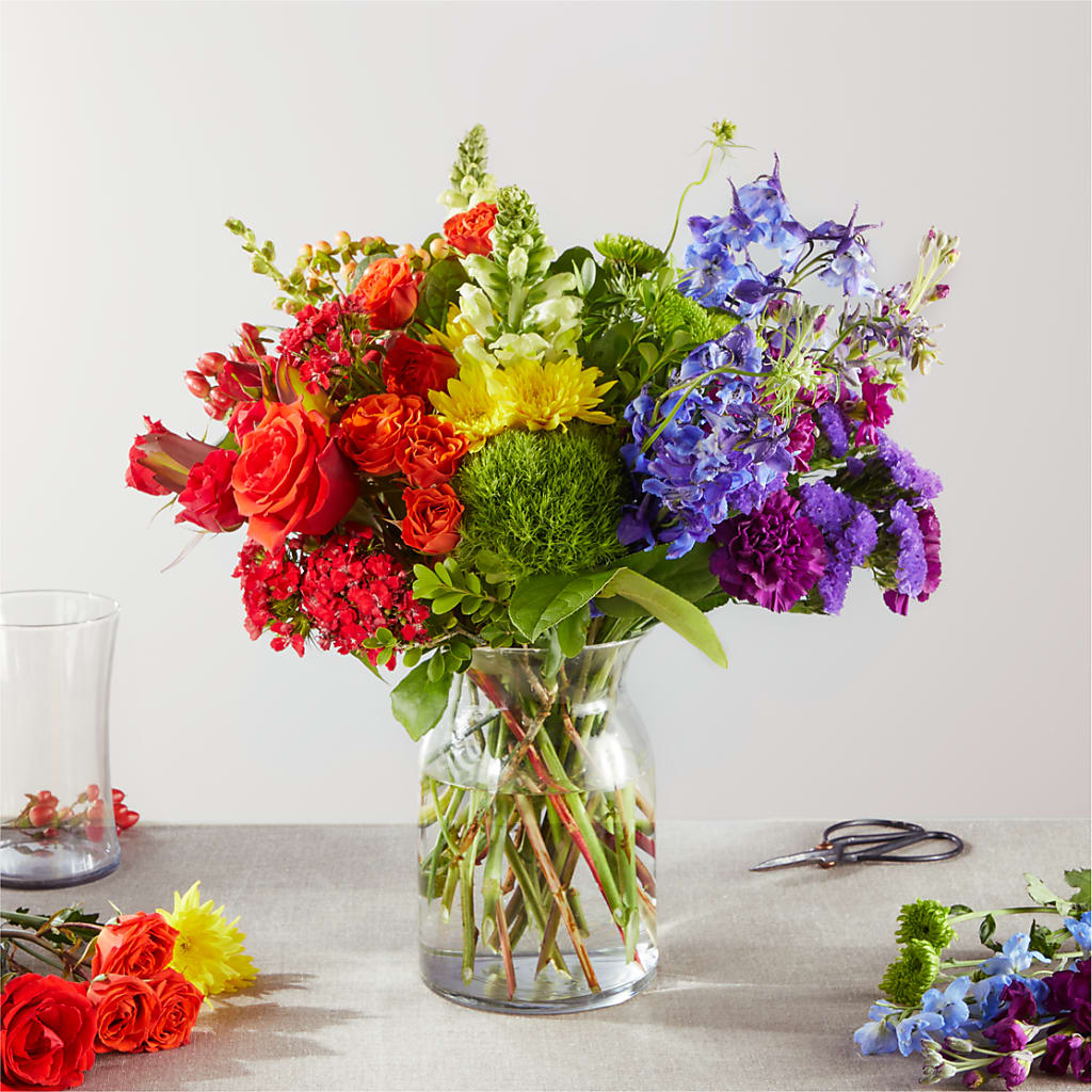 Summer Spectra - A Florist Original – Facet Flowers, Austin TX