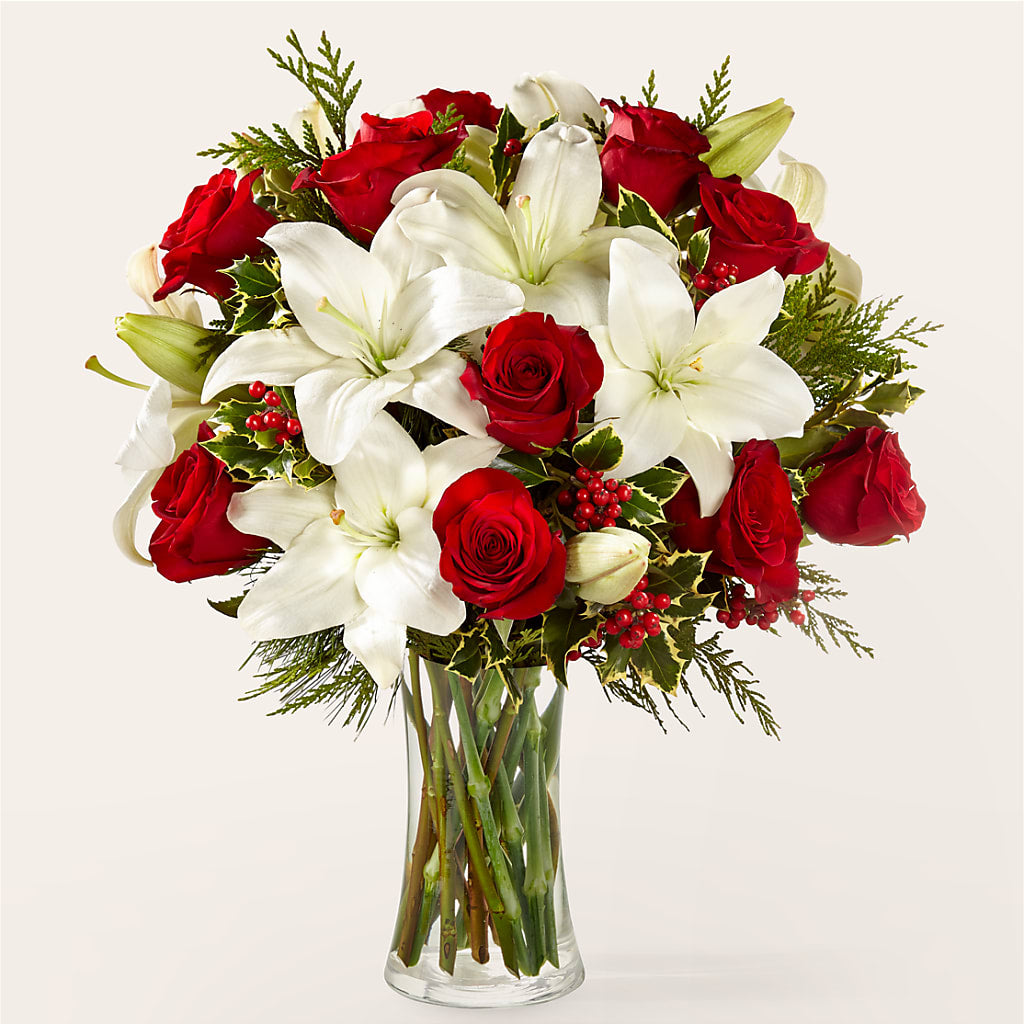 Sparkling Snowflakes Bouquet – Facet Flowers, Austin TX