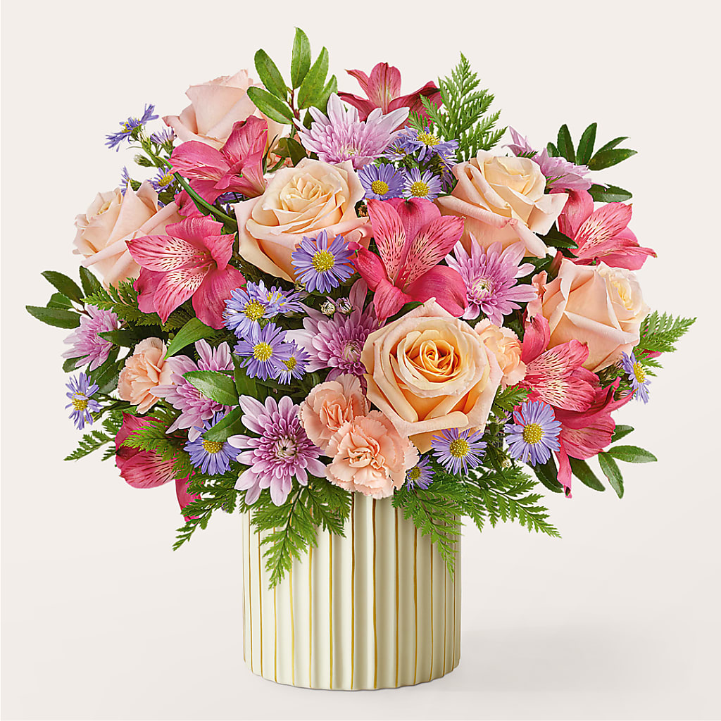 Sunset Serenade Bouquet – Facet Flowers, Austin TX