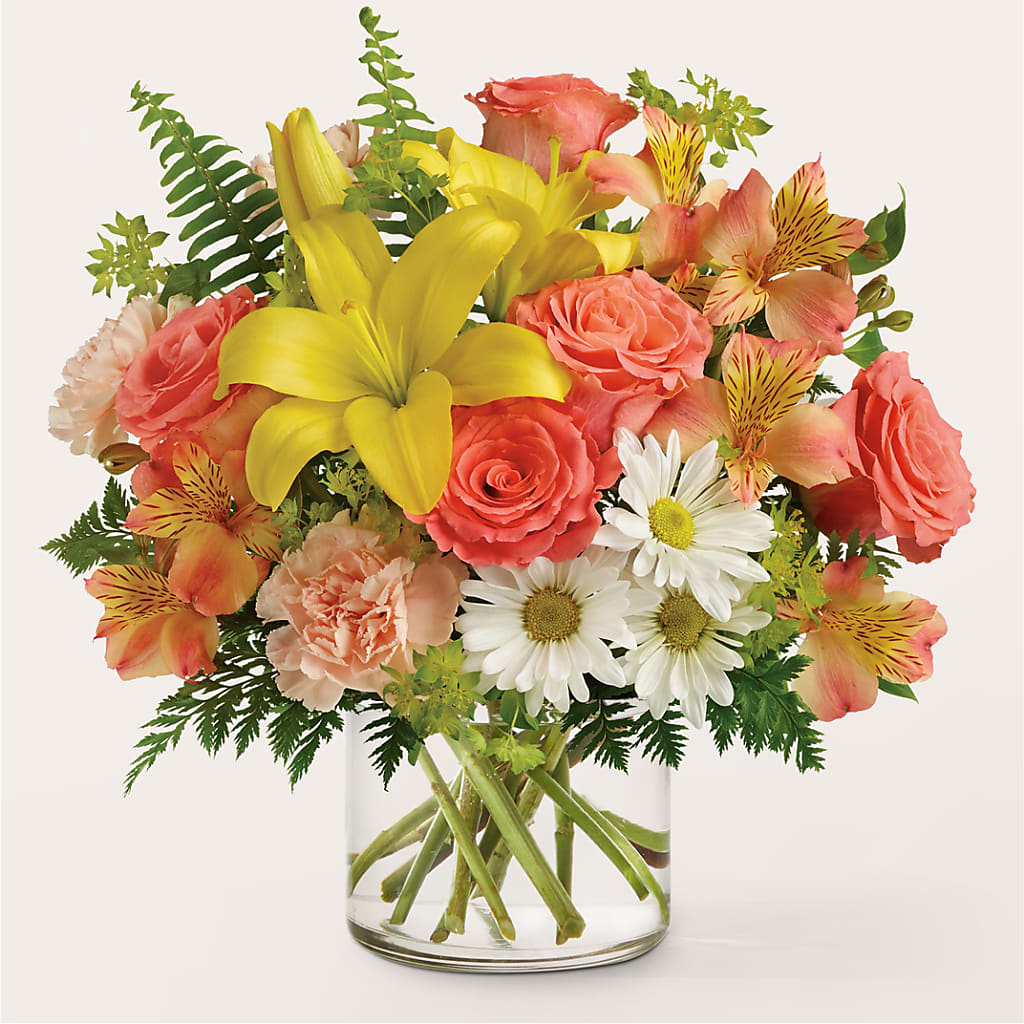 Sunset Strip Bouquet – Facet Flowers, Austin TX