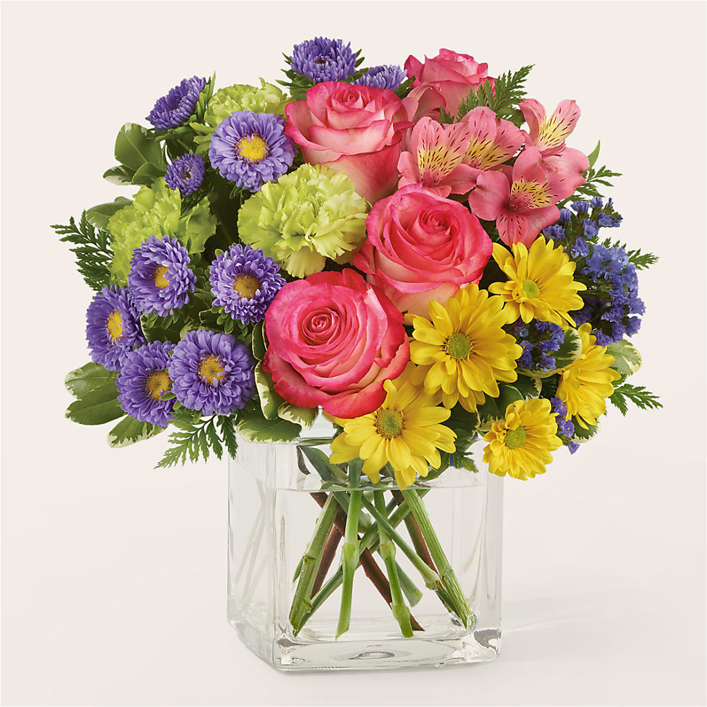 Candy Jar Bouquet – Facet Flowers, Austin TX