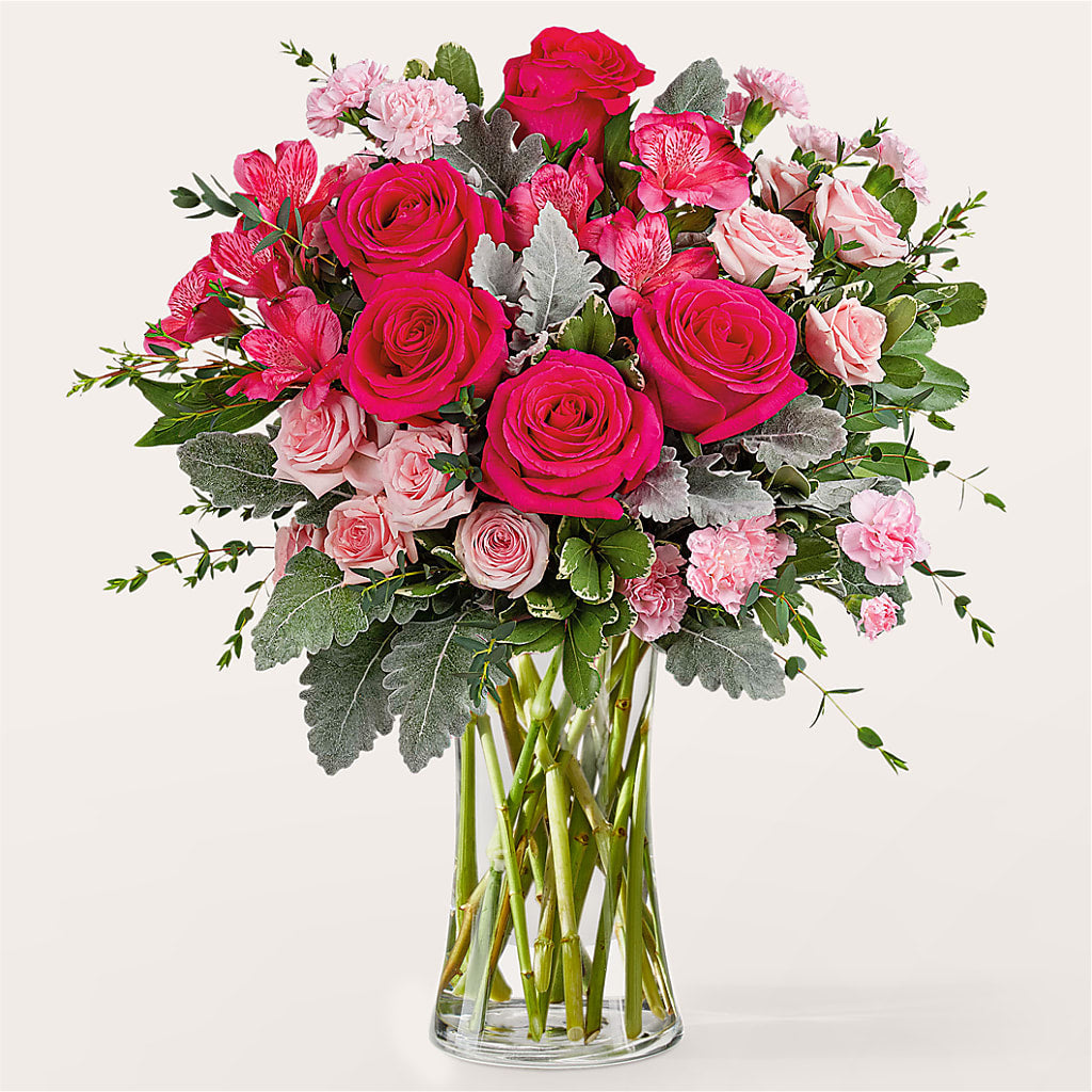 Tickled Pink Bouquet – Facet Flowers, Austin TX