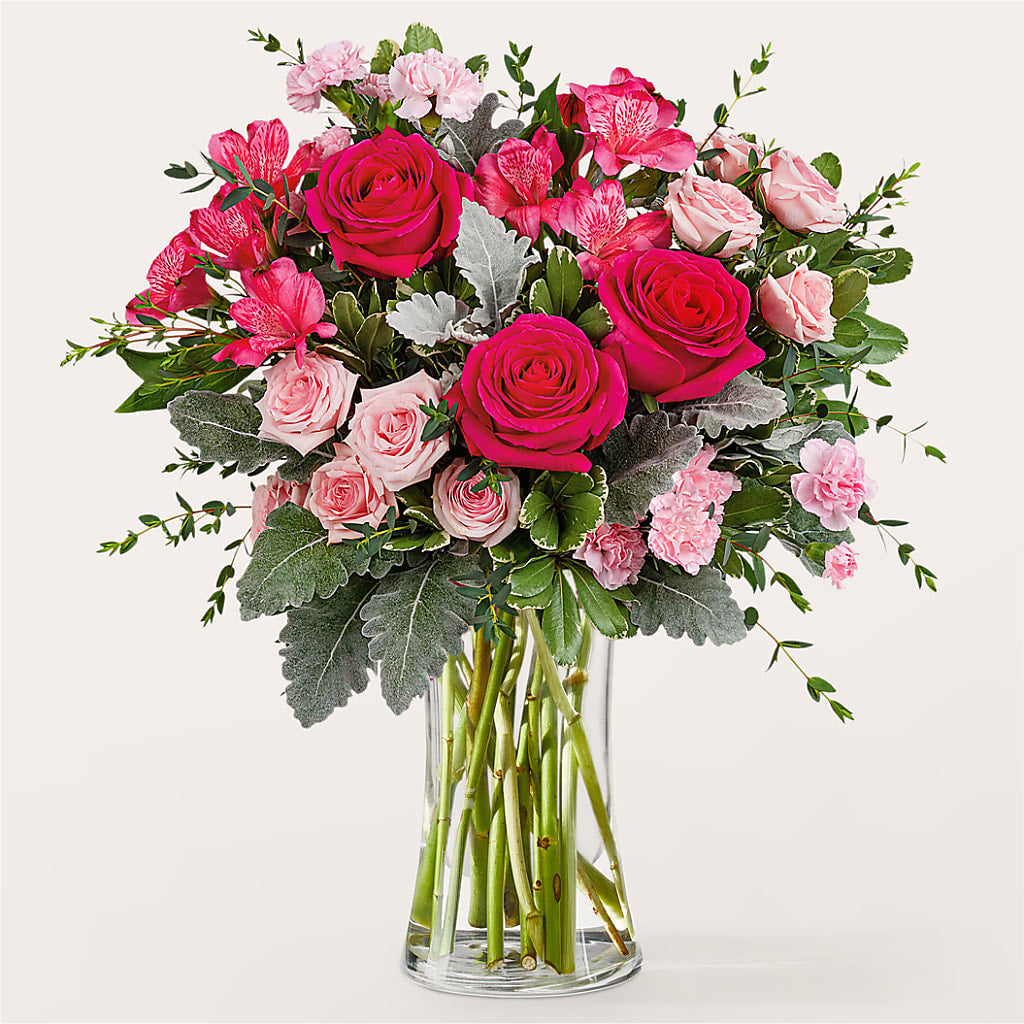 Tickled Pink Bouquet – Facet Flowers, Austin TX
