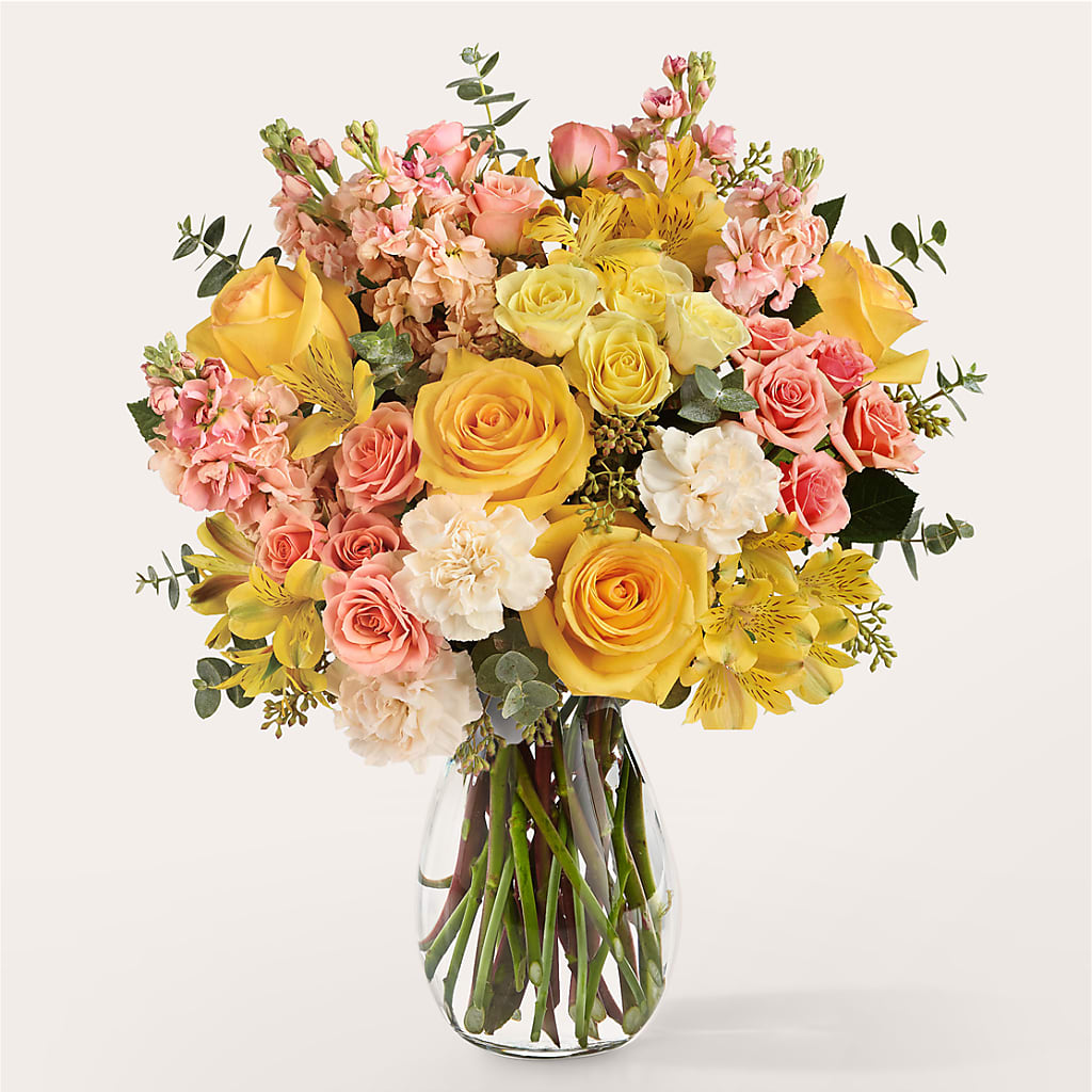 Slice of Sunrise Bouquet – Facet Flowers, Austin TX