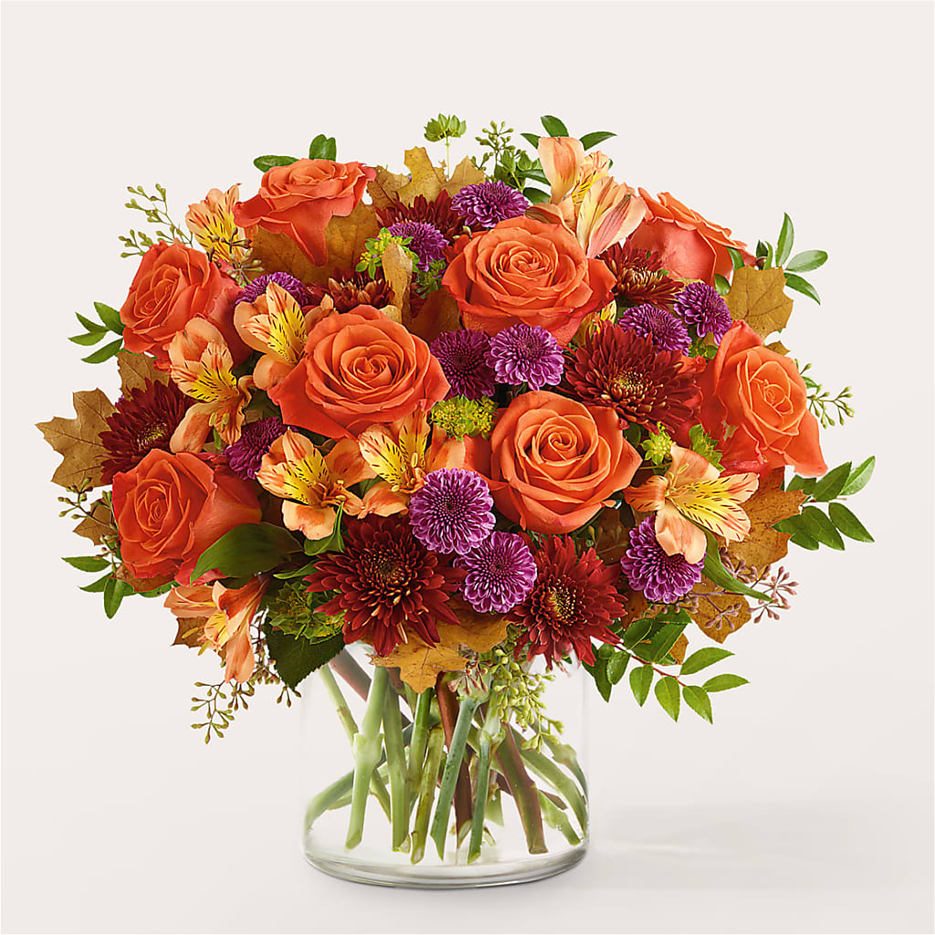 Orange You Glad Bouquet – Facet Flowers, Austin TX