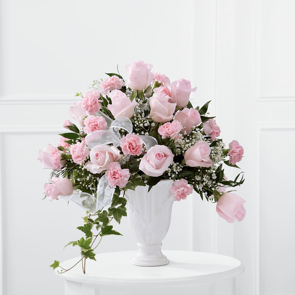 Deepest Sympathy Arrangement – Facet Flowers, Austin TX