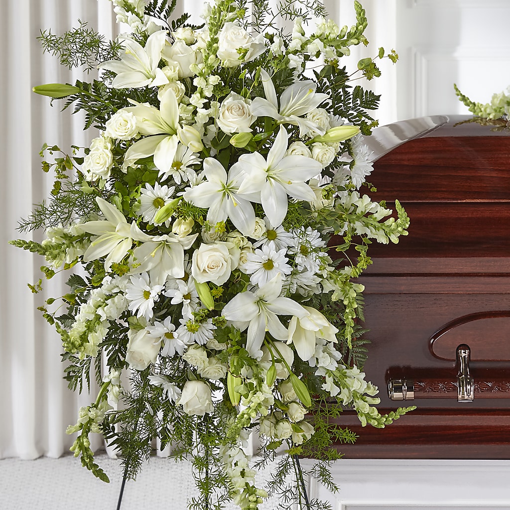 Loving Thoughts Standing Spray – Facet Flowers, Austin TX
