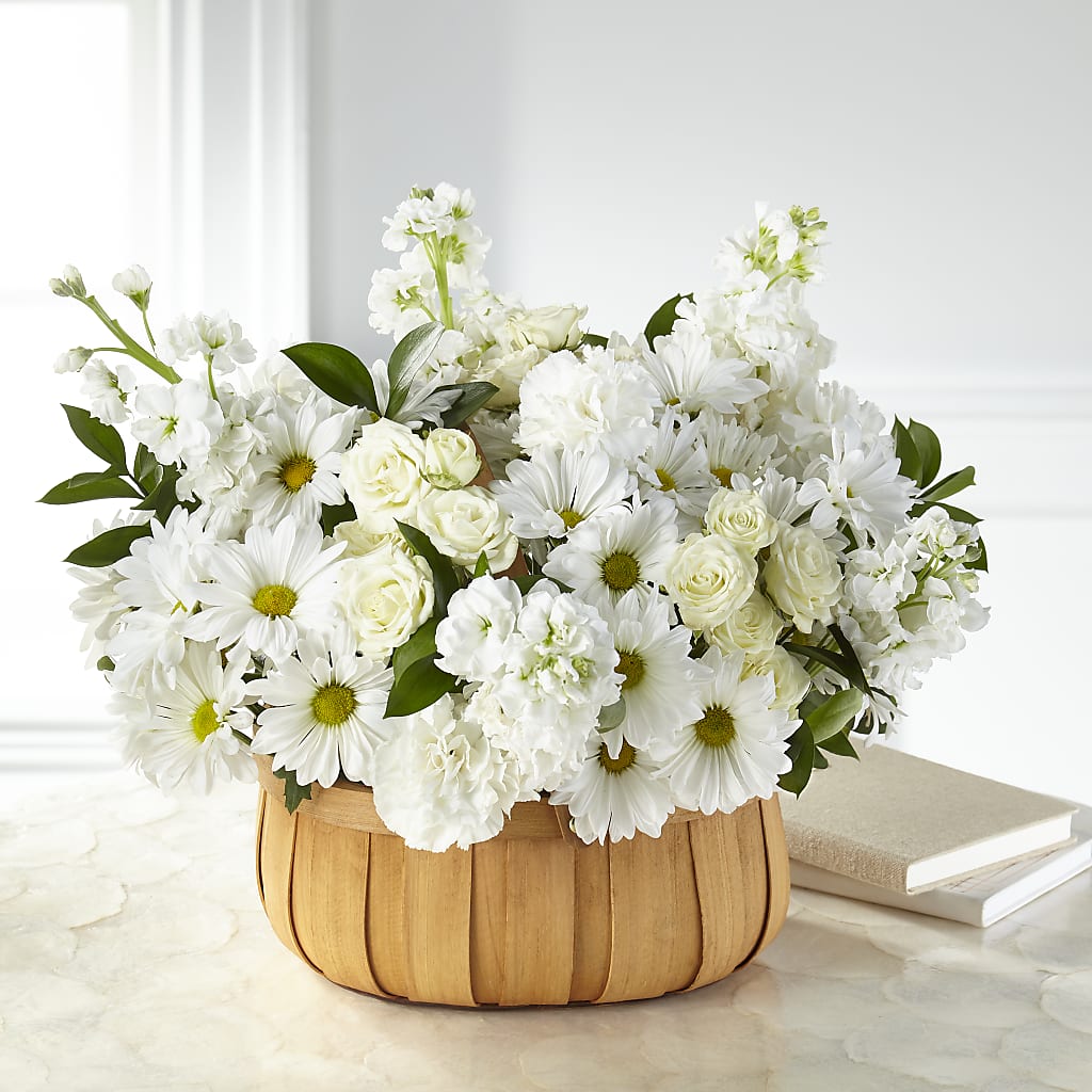 Graceful Garden Basket – Facet Flowers, Austin TX