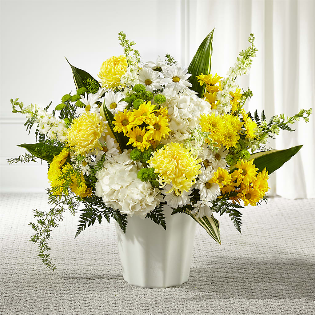 Unity & Grace Floor Basket – Facet Flowers, Austin TX