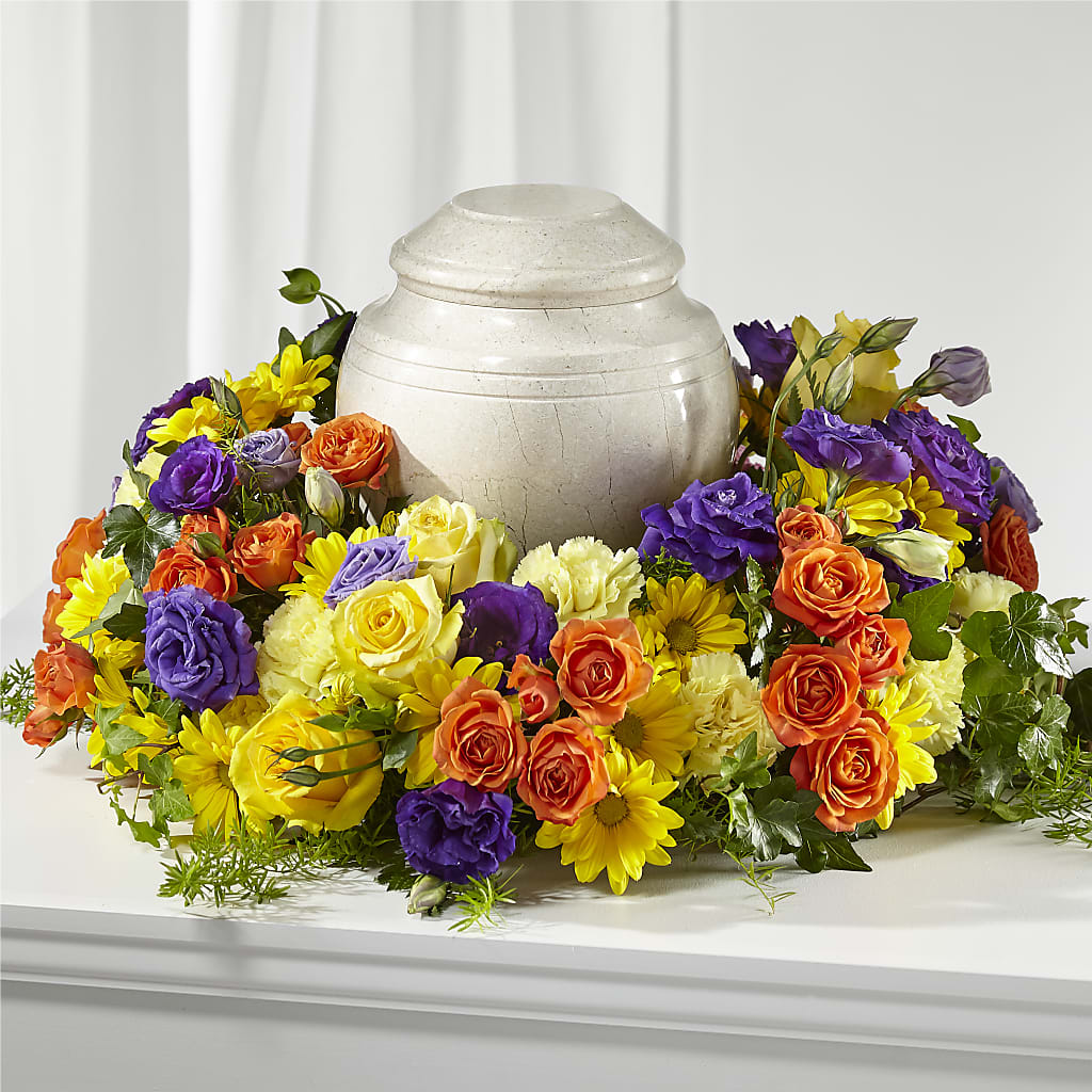 Blossoms of Remembrance Cremation Adornment – Facet Flowers, Austin TX