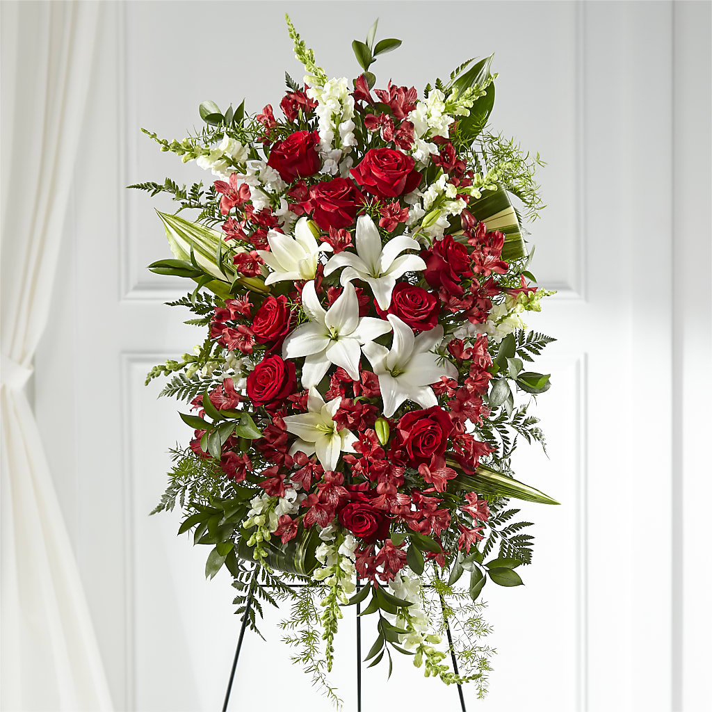 Everlasting Memory Standing Spray – Facet Flowers, Austin TX