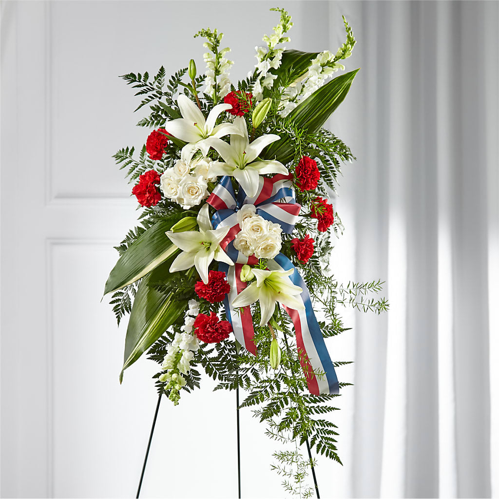 Stars of Life Standing Spray – Facet Flowers, Austin TX