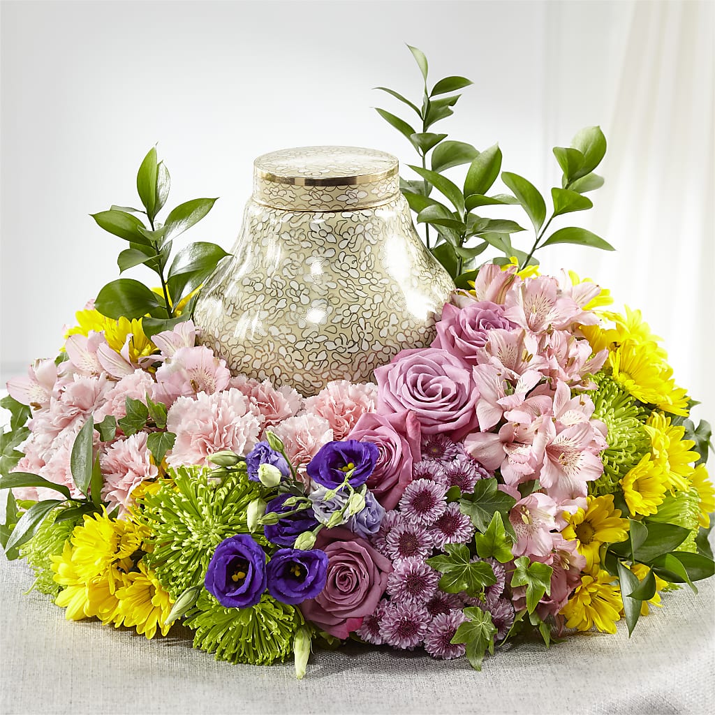 Rays of Hope Cremation Adornment – Facet Flowers, Austin TX