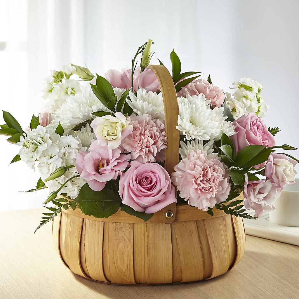 Always Graceful Basket – Facet Flowers, Austin TX