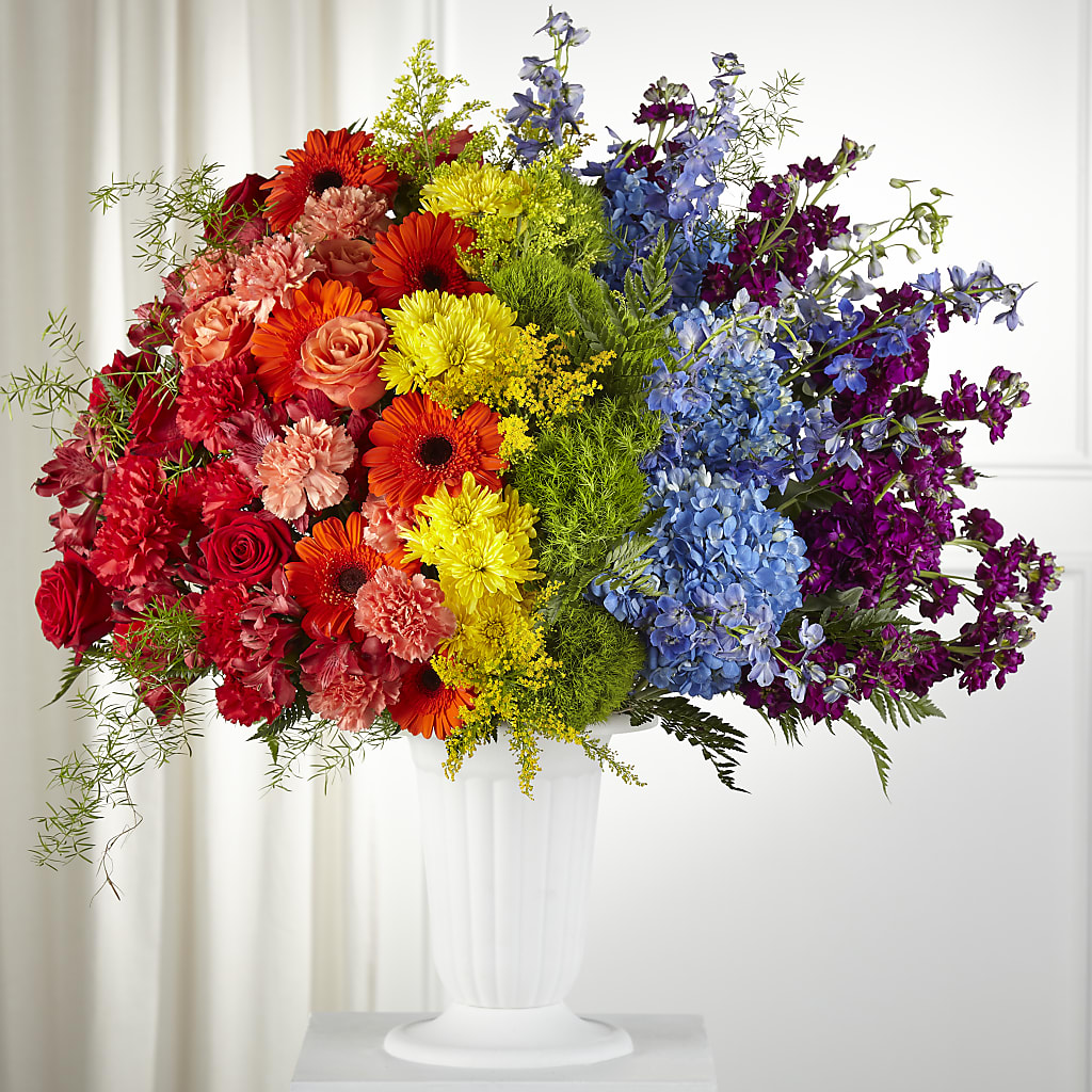 Pride & Unity Arrangement – Facet Flowers, Austin TX