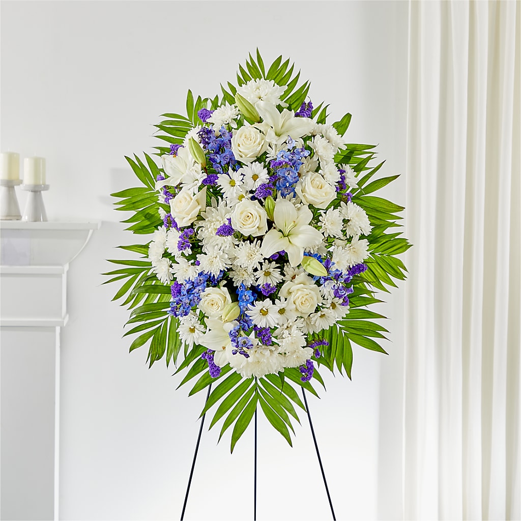 At Rest Standing Spray – Facet Flowers, Austin TX