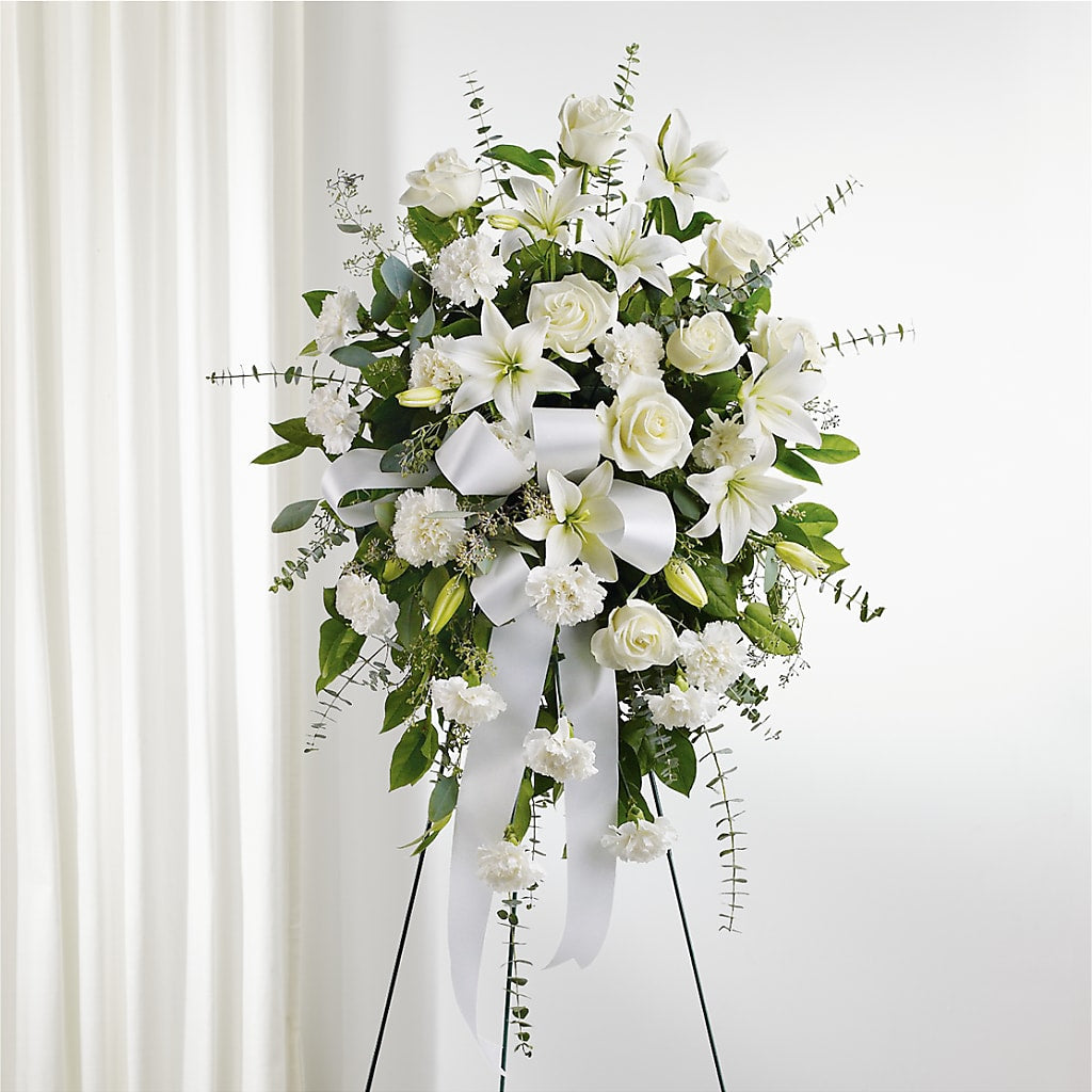 With Care Standing Spray – Facet Flowers, Austin TX