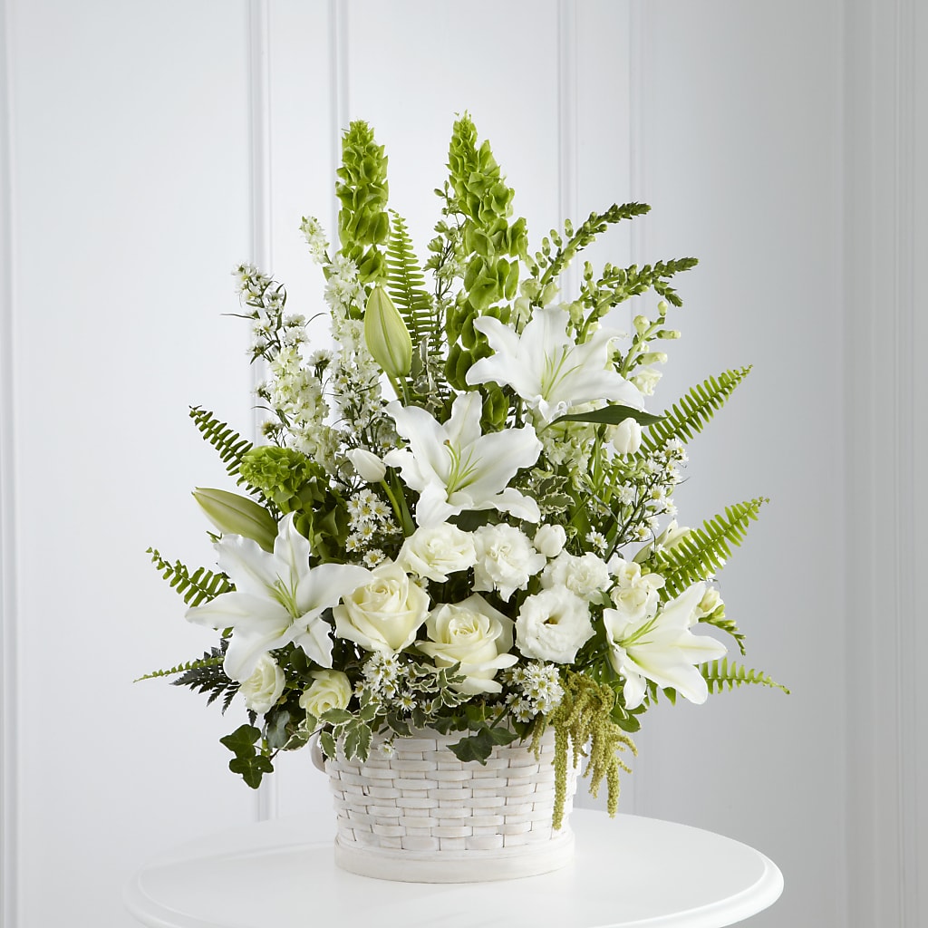 In Our Thoughts Arrangement – Facet Flowers, Austin TX
