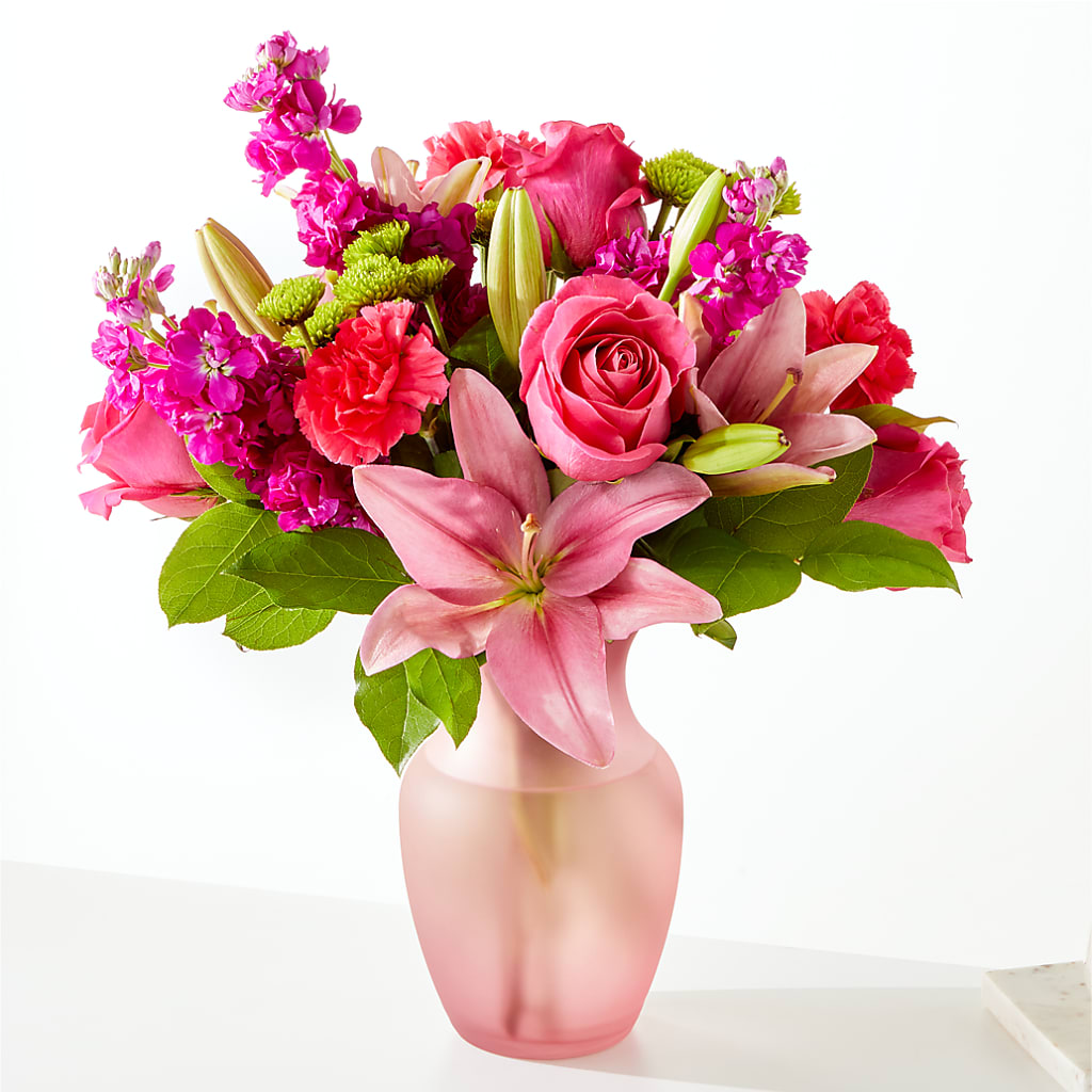 Watermelon Crush Bouquet – Facet Flowers, Austin TX
