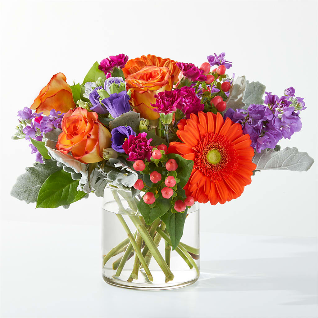 Sangria Bouquet – Facet Flowers, Austin TX