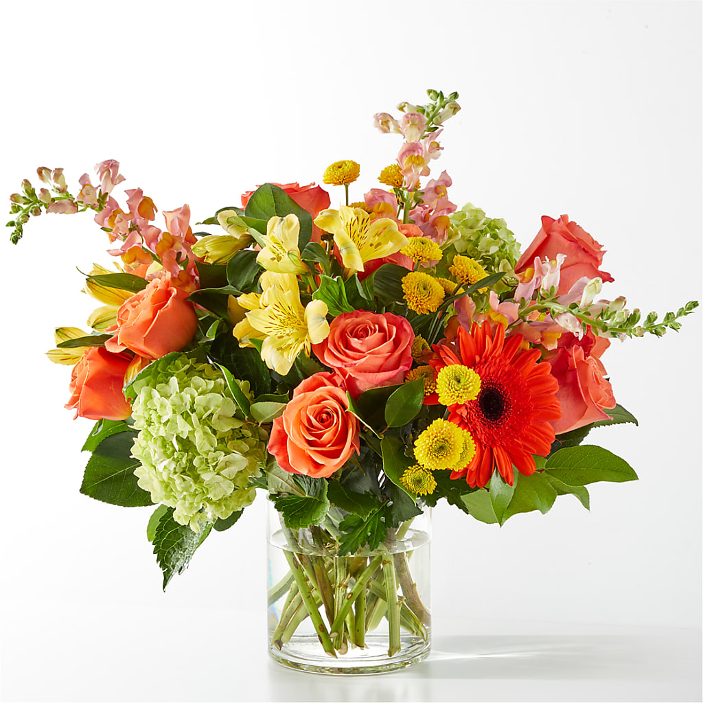 Autumn Sunshine Bouquet – Facet Flowers, Austin TX