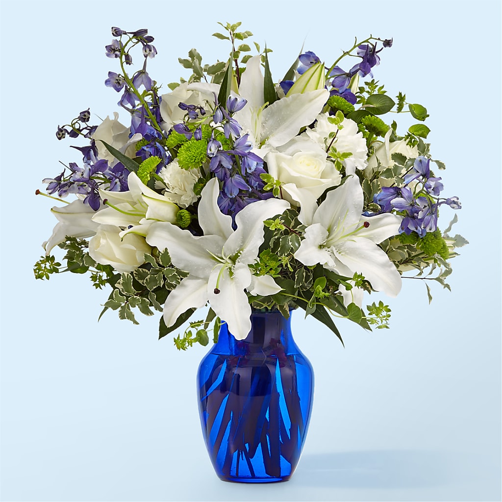 Santorini Bouquet – Facet Flowers, Austin TX