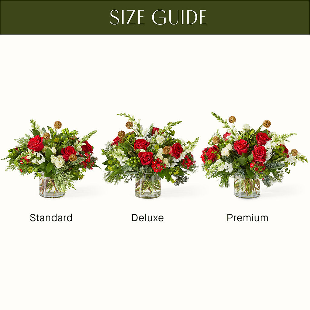 Deck the Halls Bouquet – Facet Flowers, Austin TX