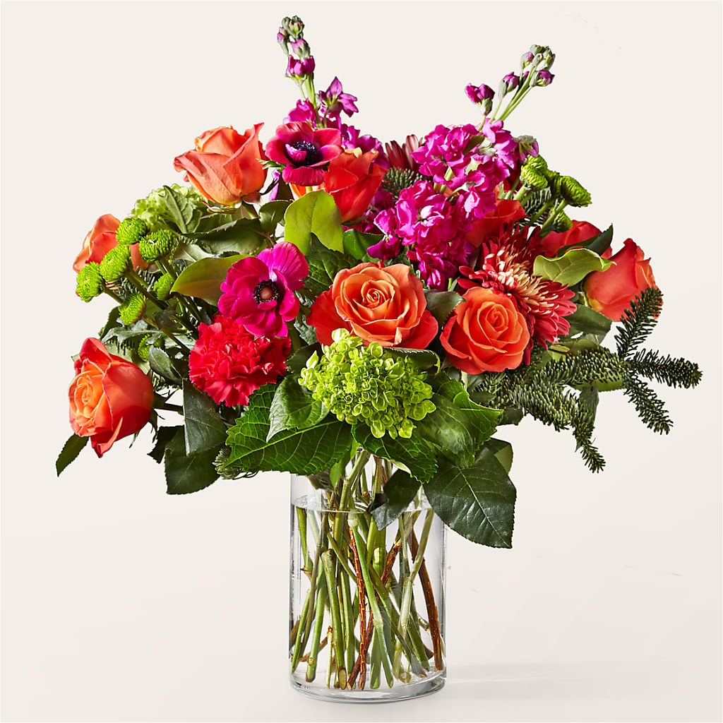 All the Tinsel Bouquet – Facet Flowers, Austin TX