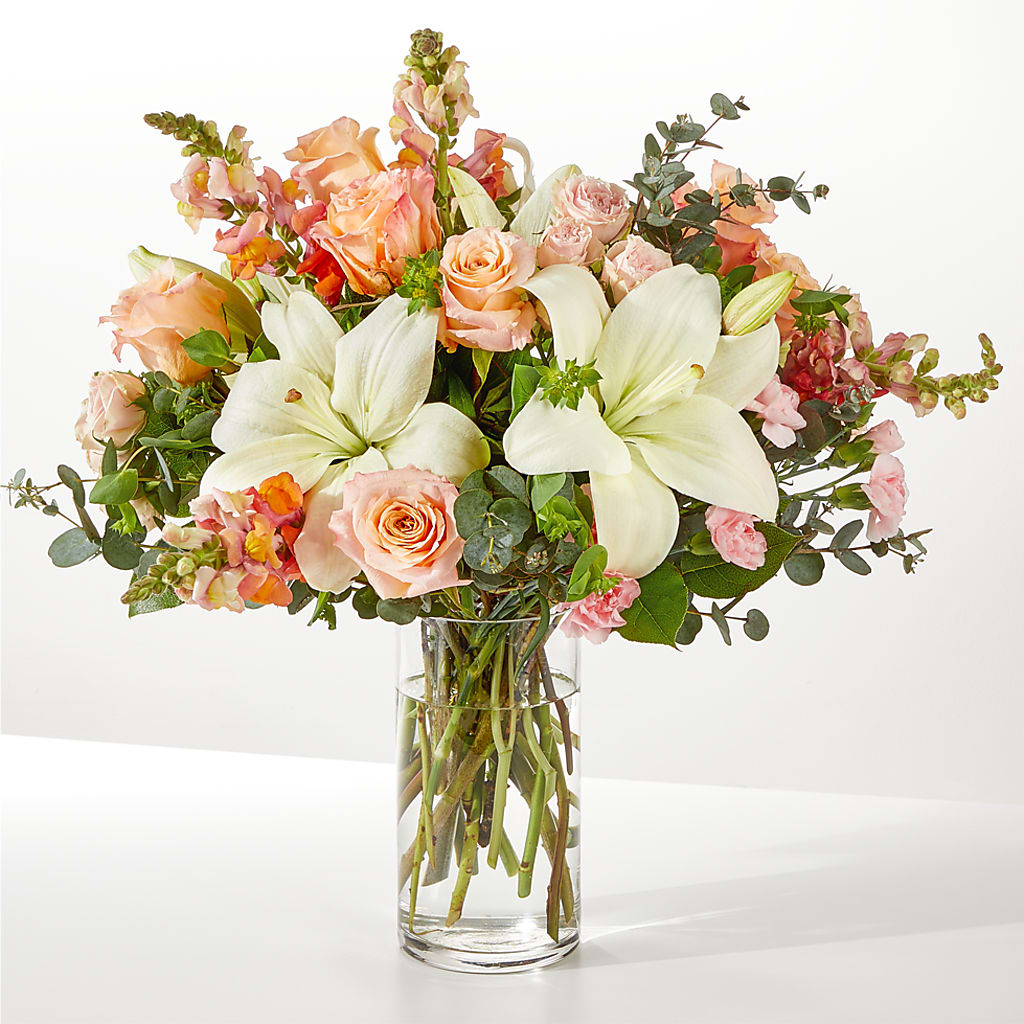 Grapefruit Splash Bouquet – Facet Flowers, Austin TX