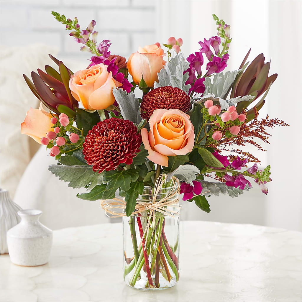 Moody Hues Bouquet – Facet Flowers, Austin TX