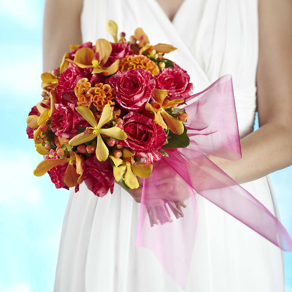 Brilliant Shades of Love Bouquet – Facet Flowers, Austin TX