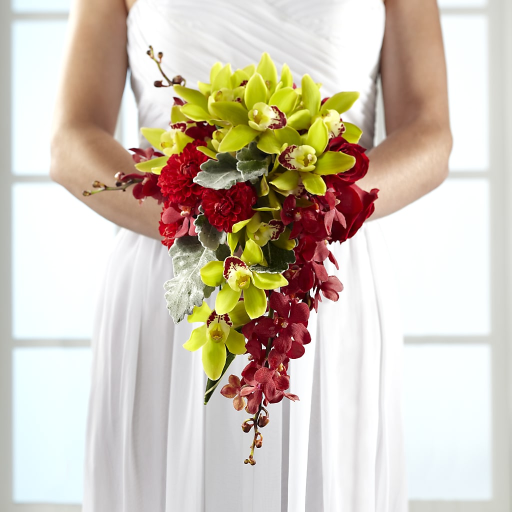 Elegant Orchid Bouquet – Facet Flowers, Austin TX
