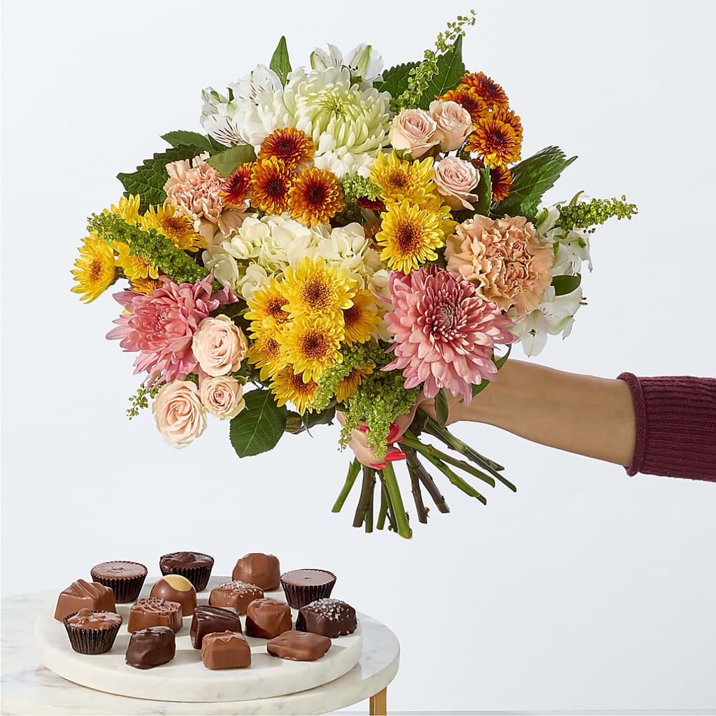 Fall Celebration Bouquet –  Facet Flowers, Austin TX