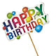 Happy Birthday Pick –  Facet Flowers, Austin TX
