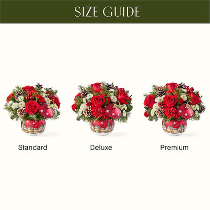 Christmas Carols Ornament –  Facet Flowers, Austin TX