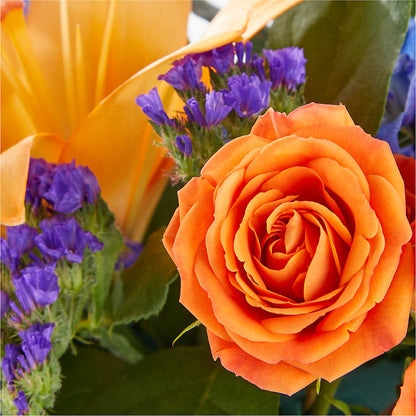 Radiant Citrus Box Bouquet –  Facet Flowers, Austin TX
