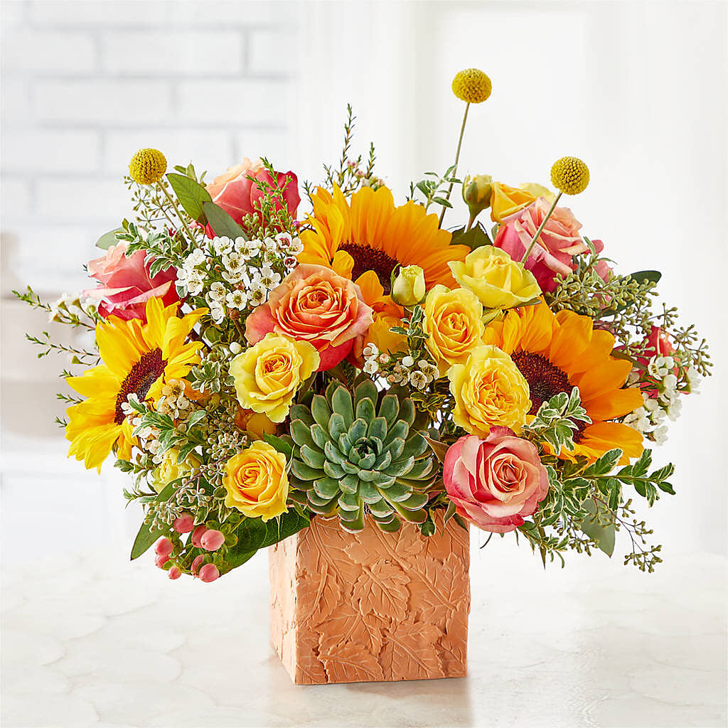 Sunflower Season Bouquet –  Facet Flowers, Austin TX