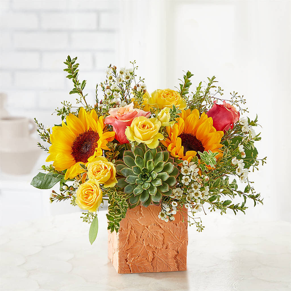 Sunflower Season Bouquet –  Facet Flowers, Austin TX