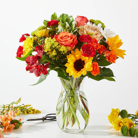 Fall Delight – A Florist Original –  Facet Flowers, Austin TX
