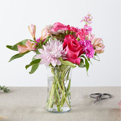 Pink Ribbon - A Florist Original –  Facet Flowers, Austin TX