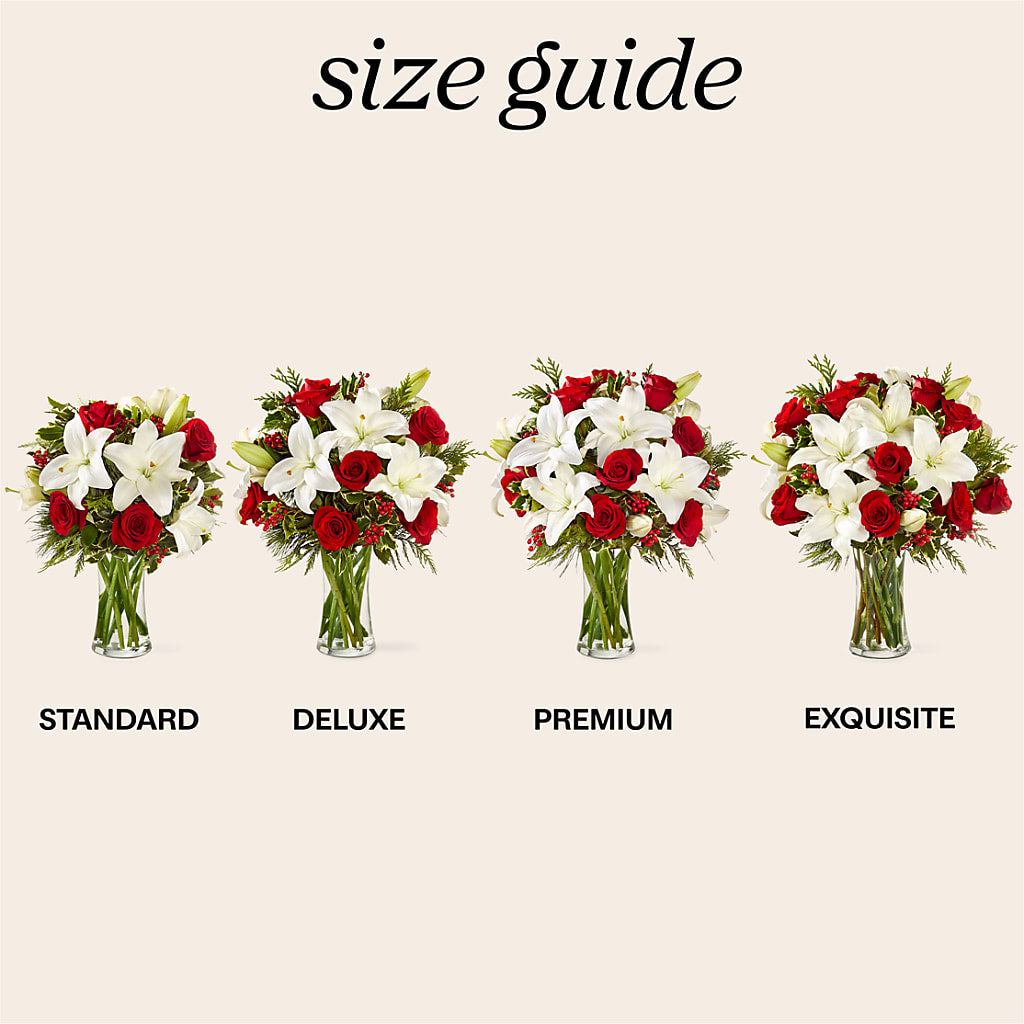 Sparkling Snowflakes Bouquet –  Facet Flowers, Austin TX