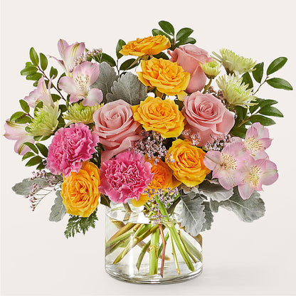 Mai Tai Bouquet –  Facet Flowers, Austin TX